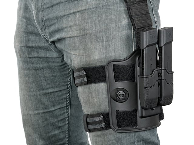 Airsoft Drop Leg Platform - Black di AMOMAX