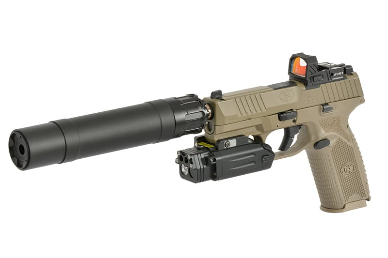 FN 509 GBB Pistol Replica - Tan di CYBERGUN