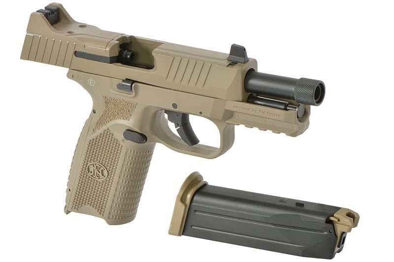 FN 509 GBB Pistol Replica - Tan di CYBERGUN