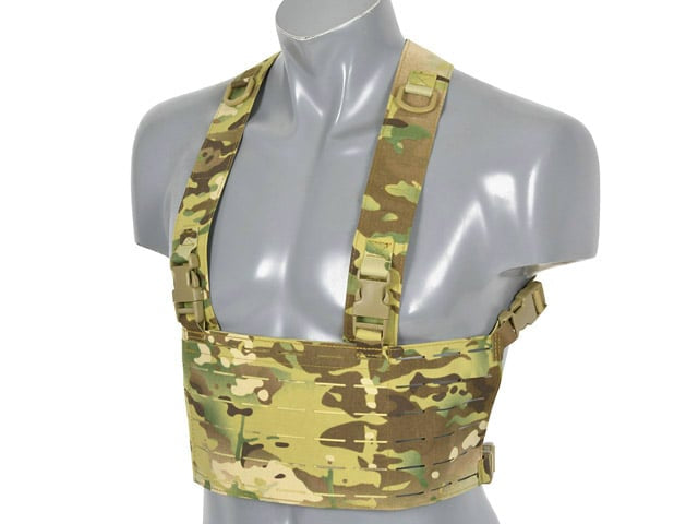 Chest Rig Laser-Cut Multicamo di 8FIELDS