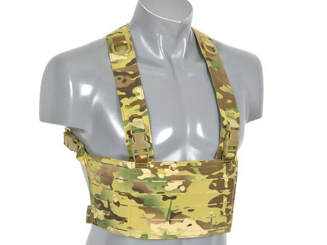 Chest Rig Laser-Cut Multicamo di 8FIELDS