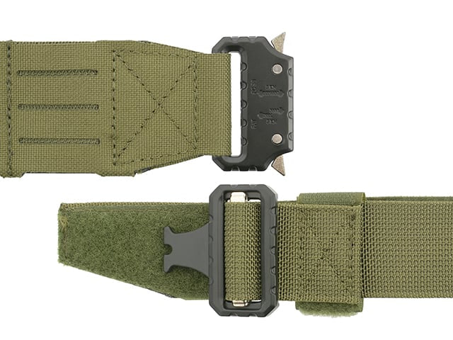 Cintura Tattica Laser-Cut XL - Olive di 8FIELDS