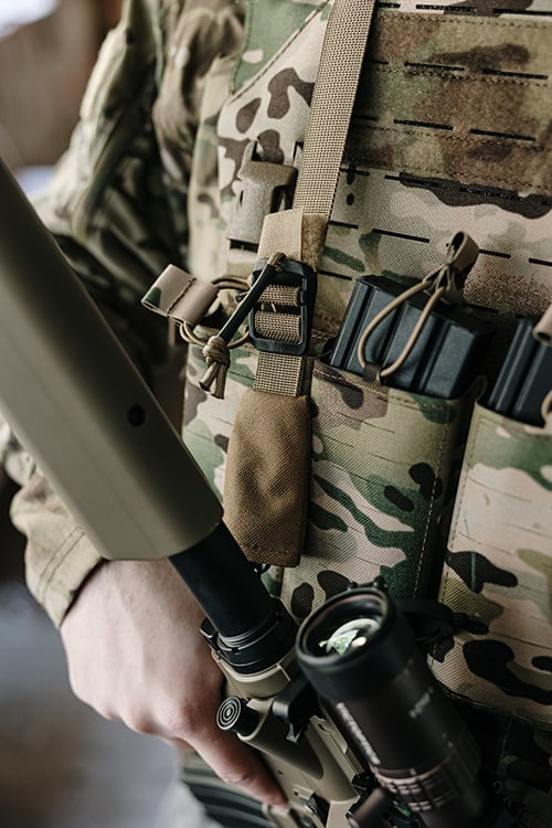 Cinghia Tattica 2-Point Coyote di 8FIELDS