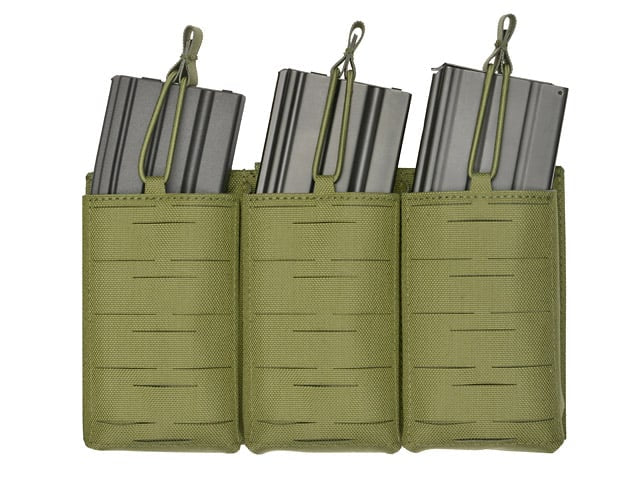 Pannello Laser-Cut con 3 Tasche per Caricatori AR15 di 8FIELDS