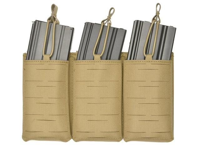 Pannello Laser-Cut con 3 Tasche per Caricatori AR15 di 8FIELDS