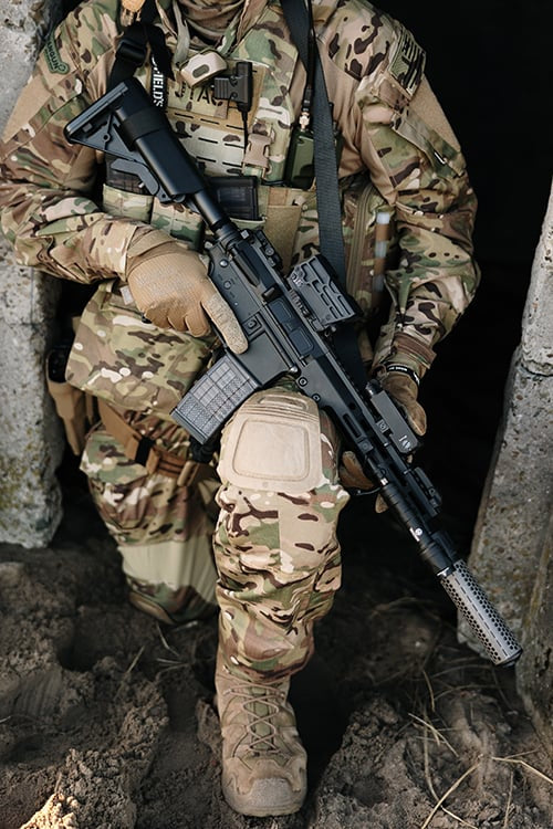Replica Airsoft WE07 10" M4/AR15 di WELL PRO