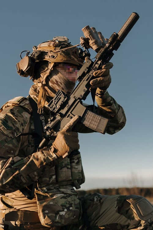 Replica Airsoft WE07 10" M4/AR15 di WELL PRO