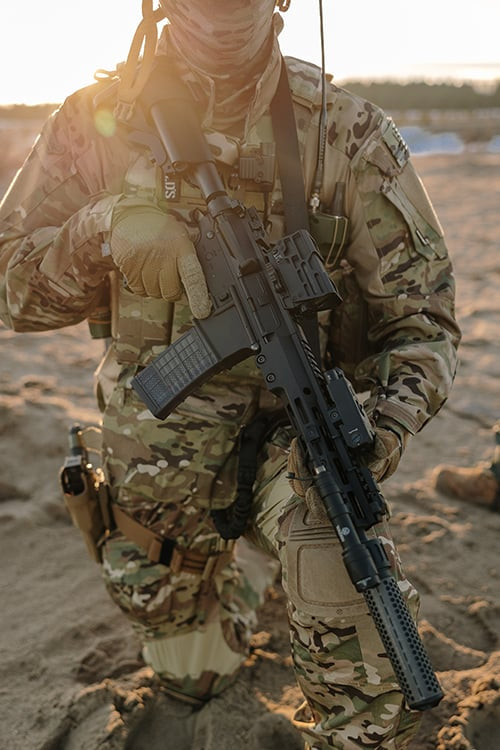 Replica Airsoft WE07 10" M4/AR15 di WELL PRO