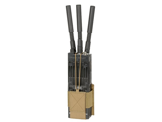 Pouch per Radio Laser Cut Coyote di 8FIELDS
