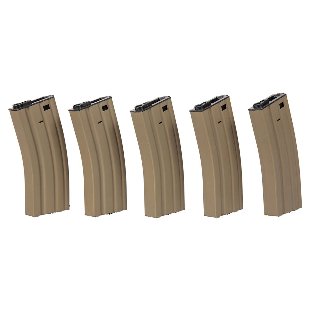 Set 5 Caricatori Maggiorati 300 Colpi di SPECNA ARMS
