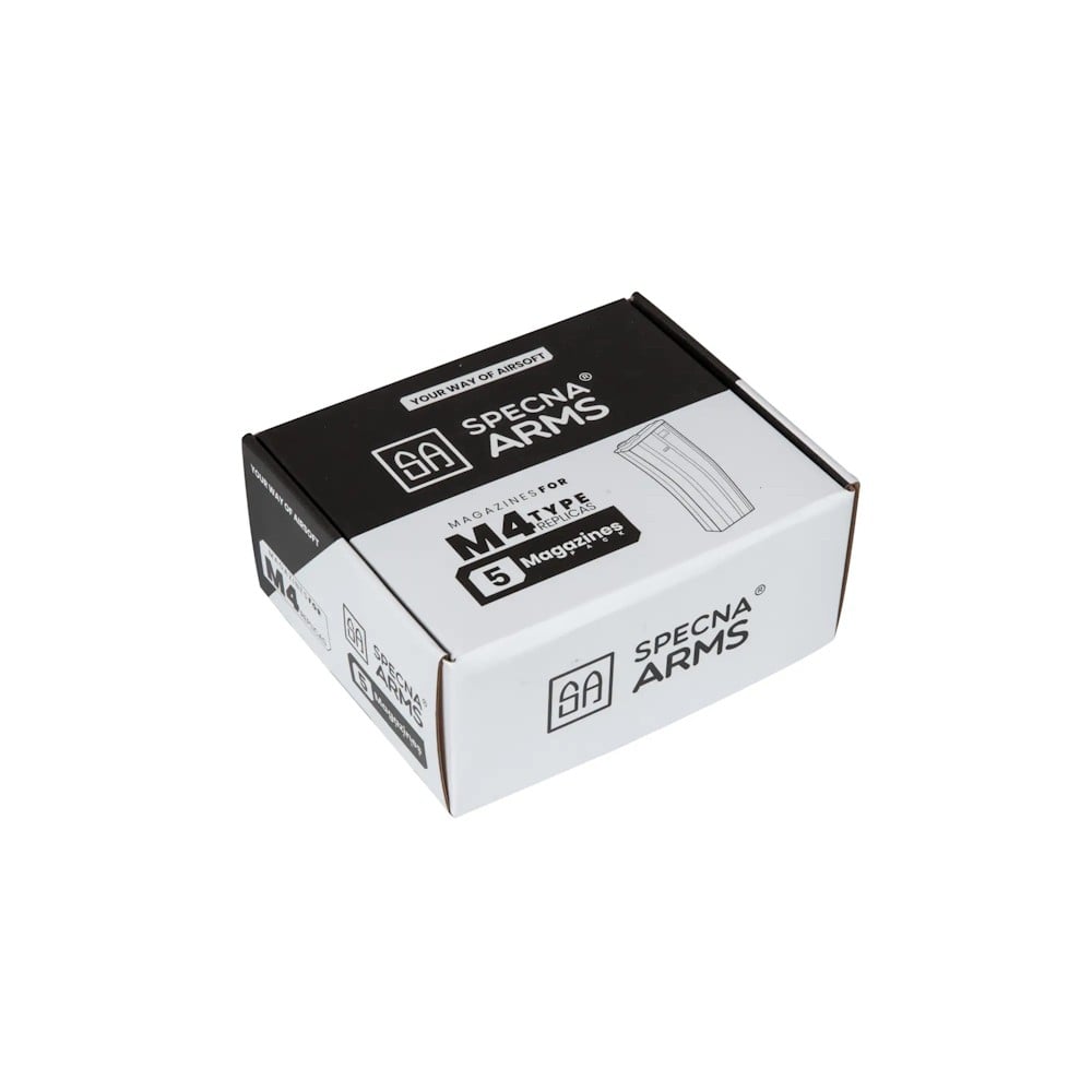 Set 5 Caricatori Mid-Cap 140 Colpi di SPECNA ARMS
