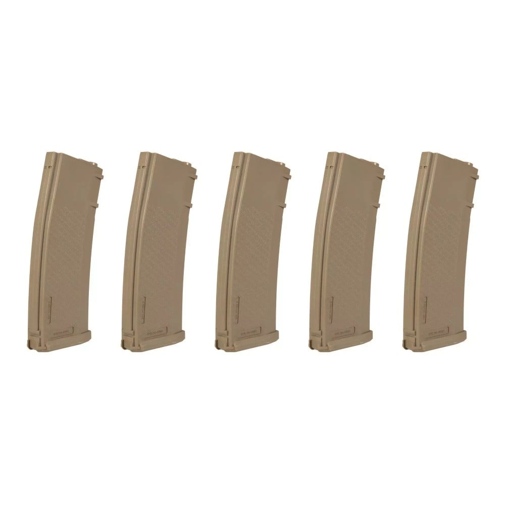 Set 5 Caricatori Mid-Cap S-MAG 125 Colpi di SPECNA ARMS