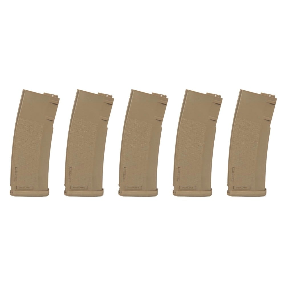 Set 5 Caricatori Mid-Cap S-MAG 125 Colpi di SPECNA ARMS
