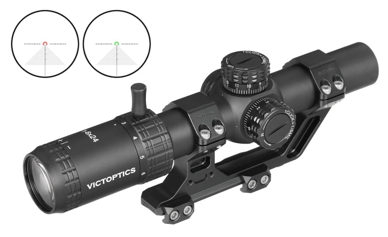 S6 1-6×24 LPVO SFP di VECTOR OPTICS