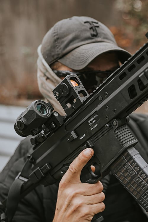 VictOptics SRD 1x18x20 VOD Red Dot Sight di VECTOR OPTICS