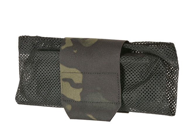 Pouch Dump Mesh Pieghevole Multicamo Black di 8FIELDS