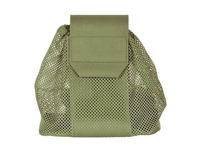 Pouch Dump Mesh Pieghevole Olive di 8FIELDS
