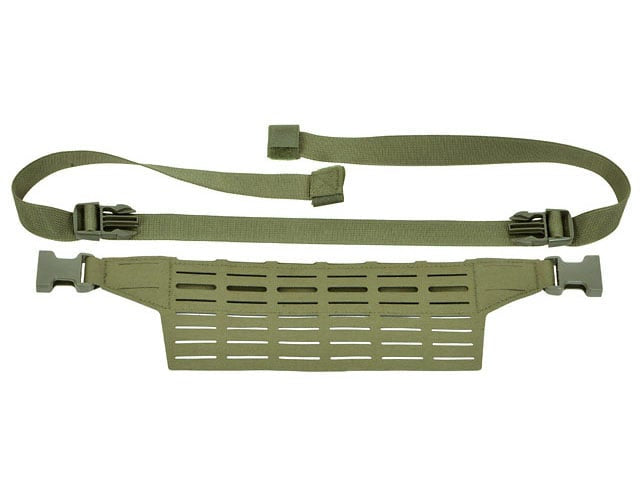 Fanny Pack MOLLE Laser Cut Verde di 8FIELDS