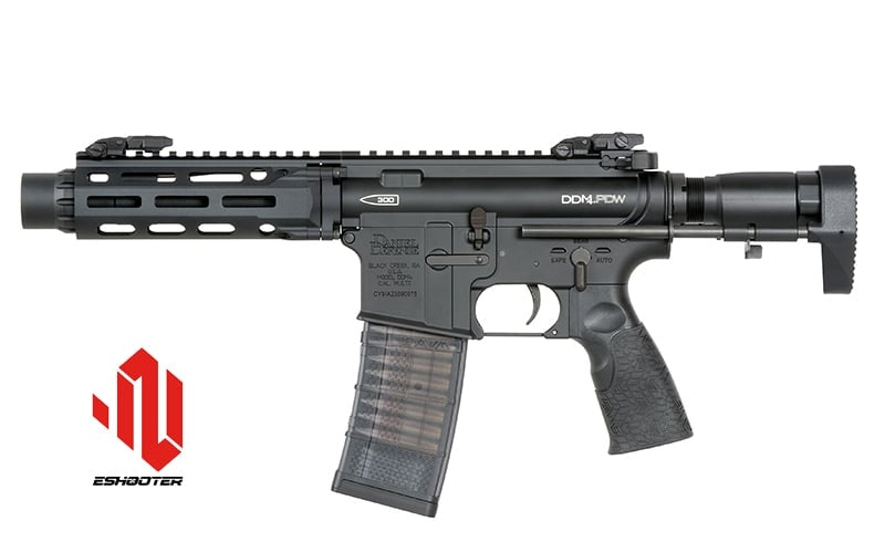 Daniel Defense DDM4 PDW SBR Replica di EMG