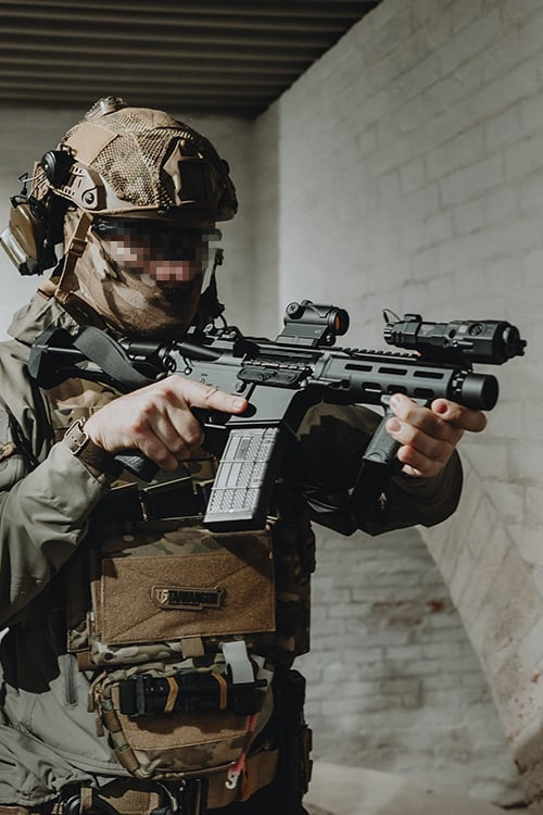 Daniel Defense DDM4 PDW SBR Replica di EMG