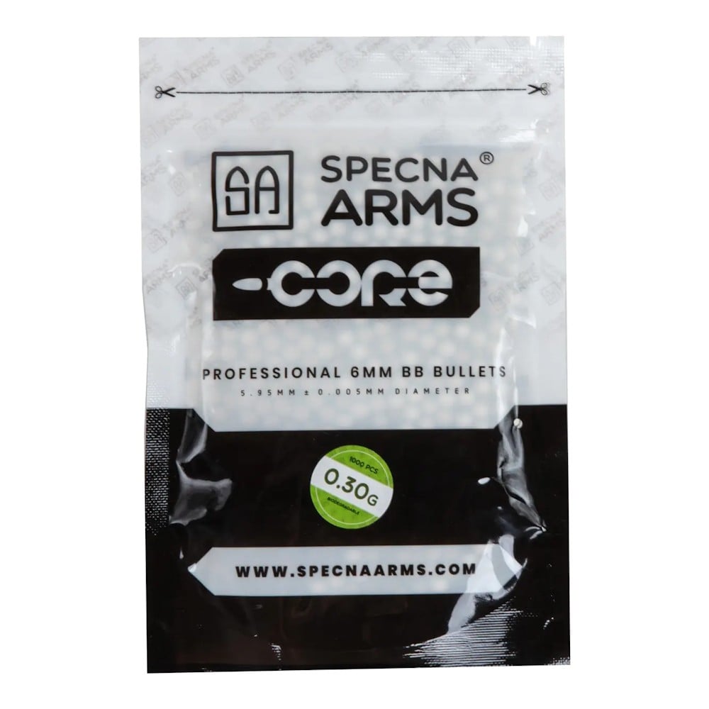 Pallini Bio Core 0,30g Bianchi 1000 Pezzi di SPECNA ARMS