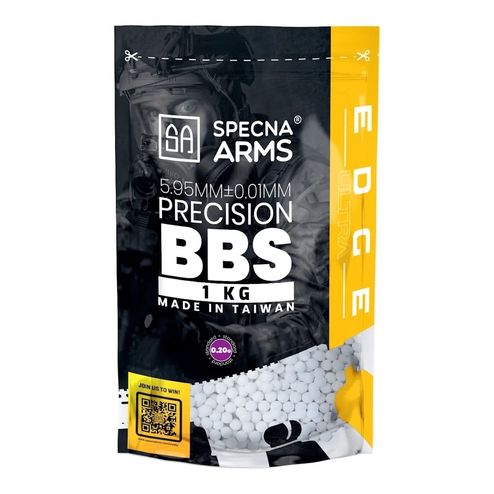 Pallini Edge Ultra 0,20g Bianchi 1kg di SPECNA ARMS