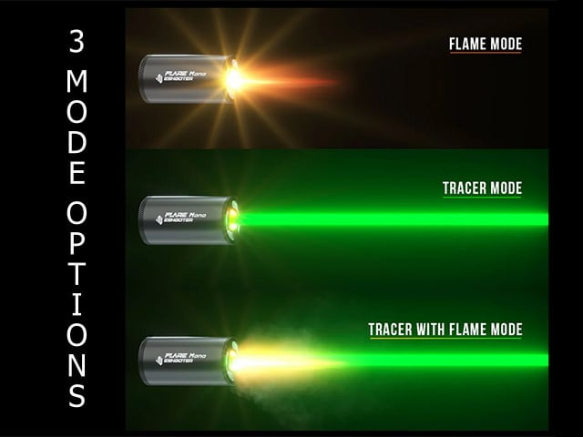 E-Shooter FLARE MONO BB Tracer unit di ESHOOTER