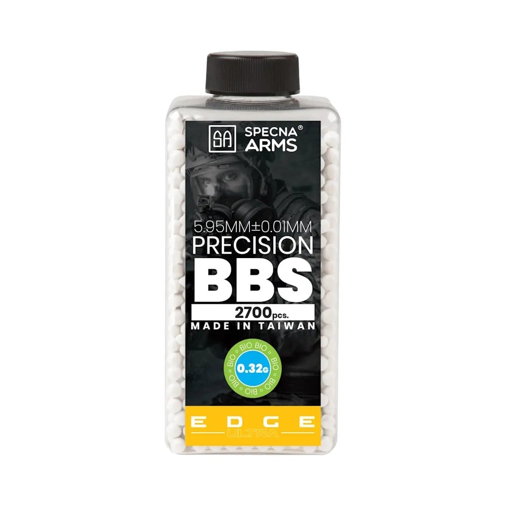 Pallini Bio Edge Ultra 0,32g Bianchi 2700 Pezzi di SPECNA ARMS