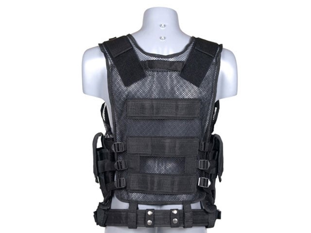 Gilet Tattico Nero di 8FIELDS