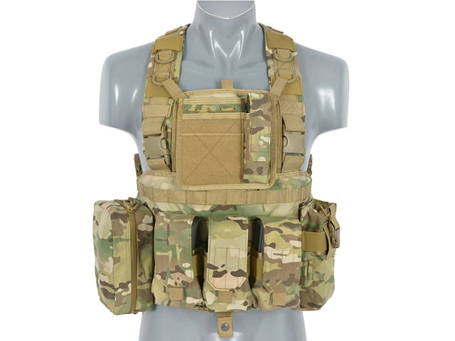 Force Recon Chest Harness - Multicamo di 8FIELDS