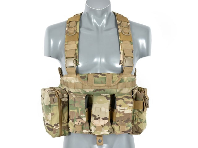 Force Recon Chest Harness - Multicamo di 8FIELDS