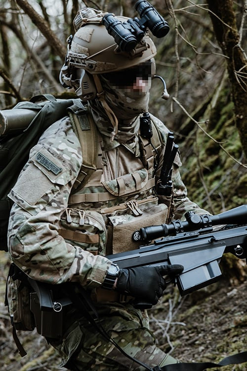 Force Recon Chest Harness - Multicamo di 8FIELDS