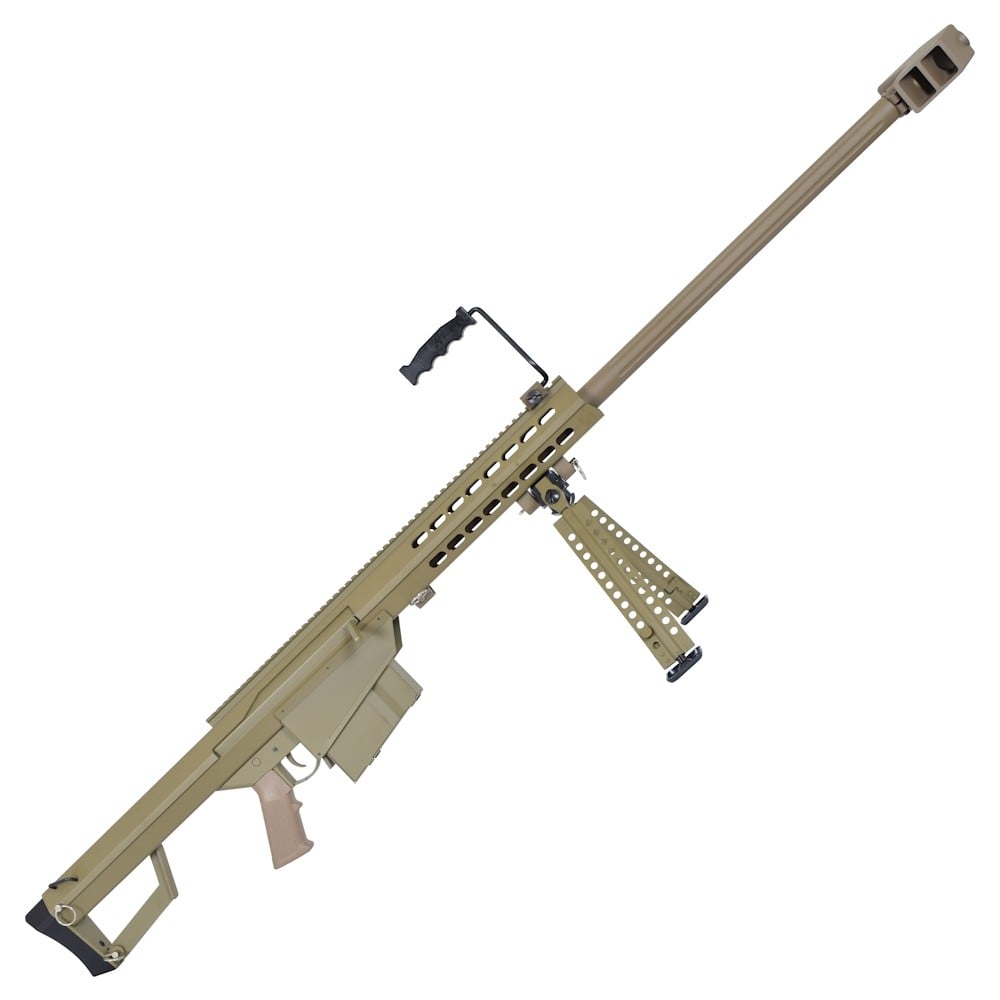 Fucile Sniper Elettrico Barret M82A1 Tan di SNOW WOLF