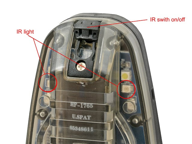 HEL-STAR 6 GEN III - Marker per Elmetto di WADSN