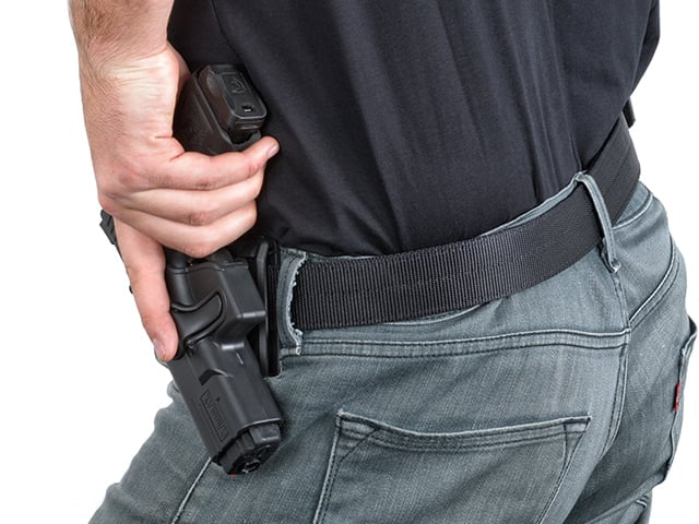 Airsoft Belt Clip - Nero di AMOMAX