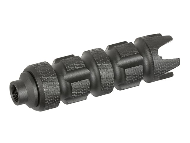 CNC Aluminum Mock Suppressor Queen 38 di SLONG AIRSOFT