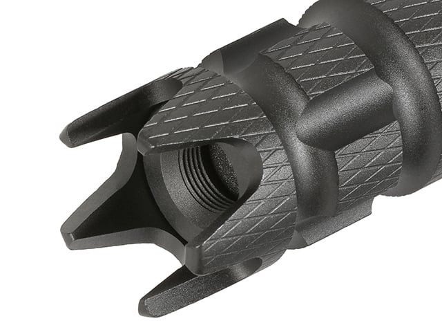 CNC Aluminum Mock Suppressor Queen 38 di SLONG AIRSOFT