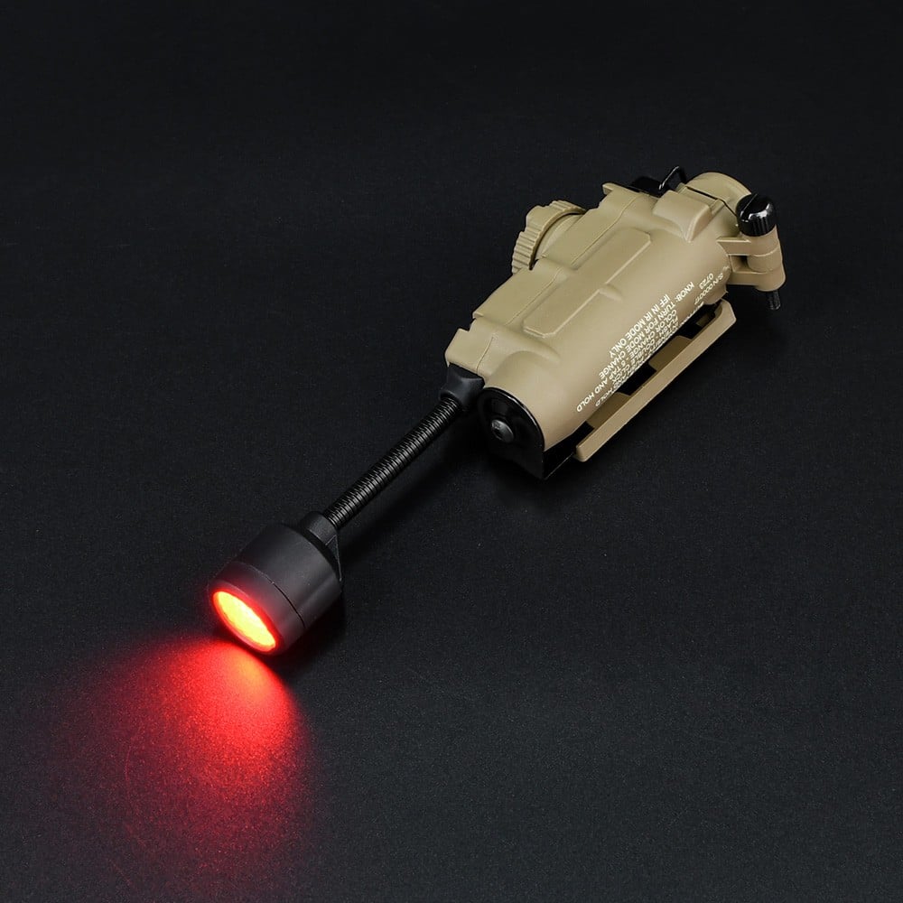 Torcia Tattica LED/IR per Elmetti di WADSN