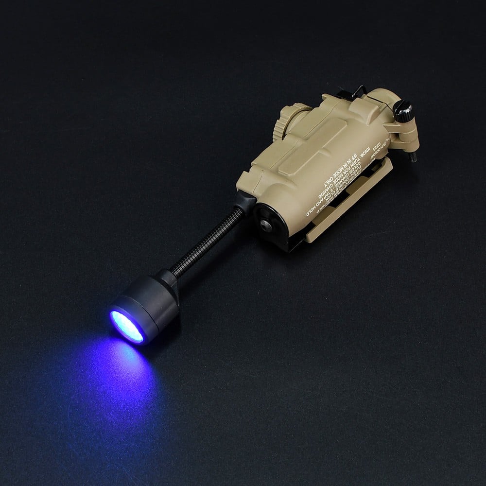 Torcia Tattica LED/IR per Elmetti di WADSN