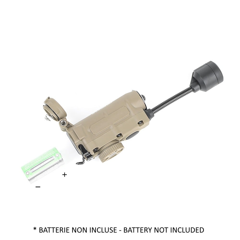 Torcia Tattica LED/IR per Elmetti di WADSN