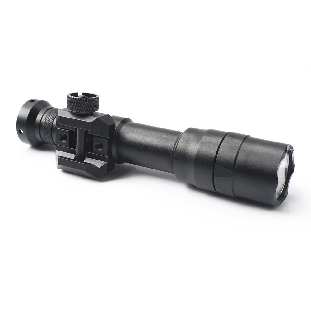 Torcia Tattica LED Dual Fuel Nera di WADSN