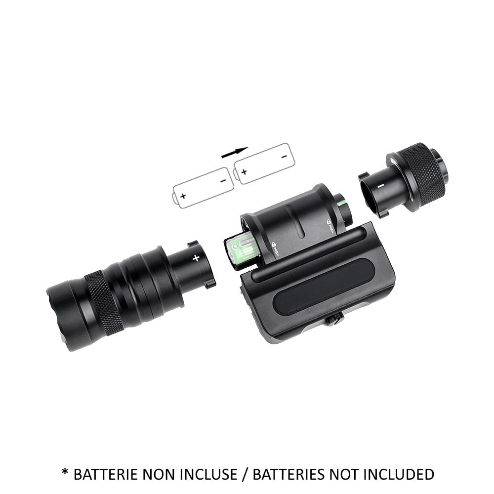 Torcia Tattica LED 1500 Lumens di WADSN