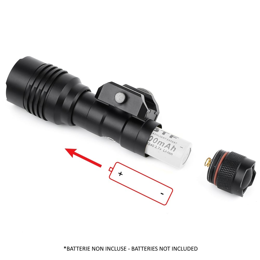 Torcia Tattica LED 500 Lumen di WADSN