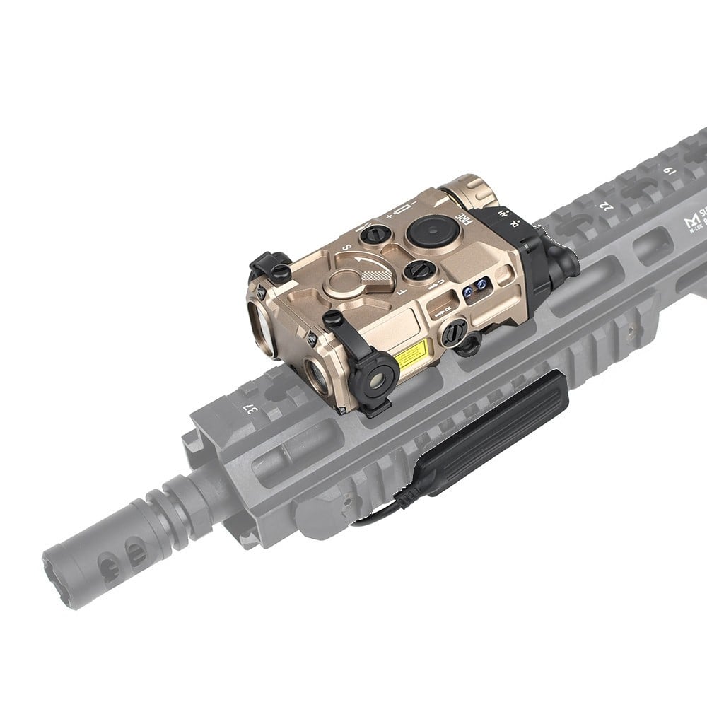 Sistema di puntamento laser rosso/IR di WADSN