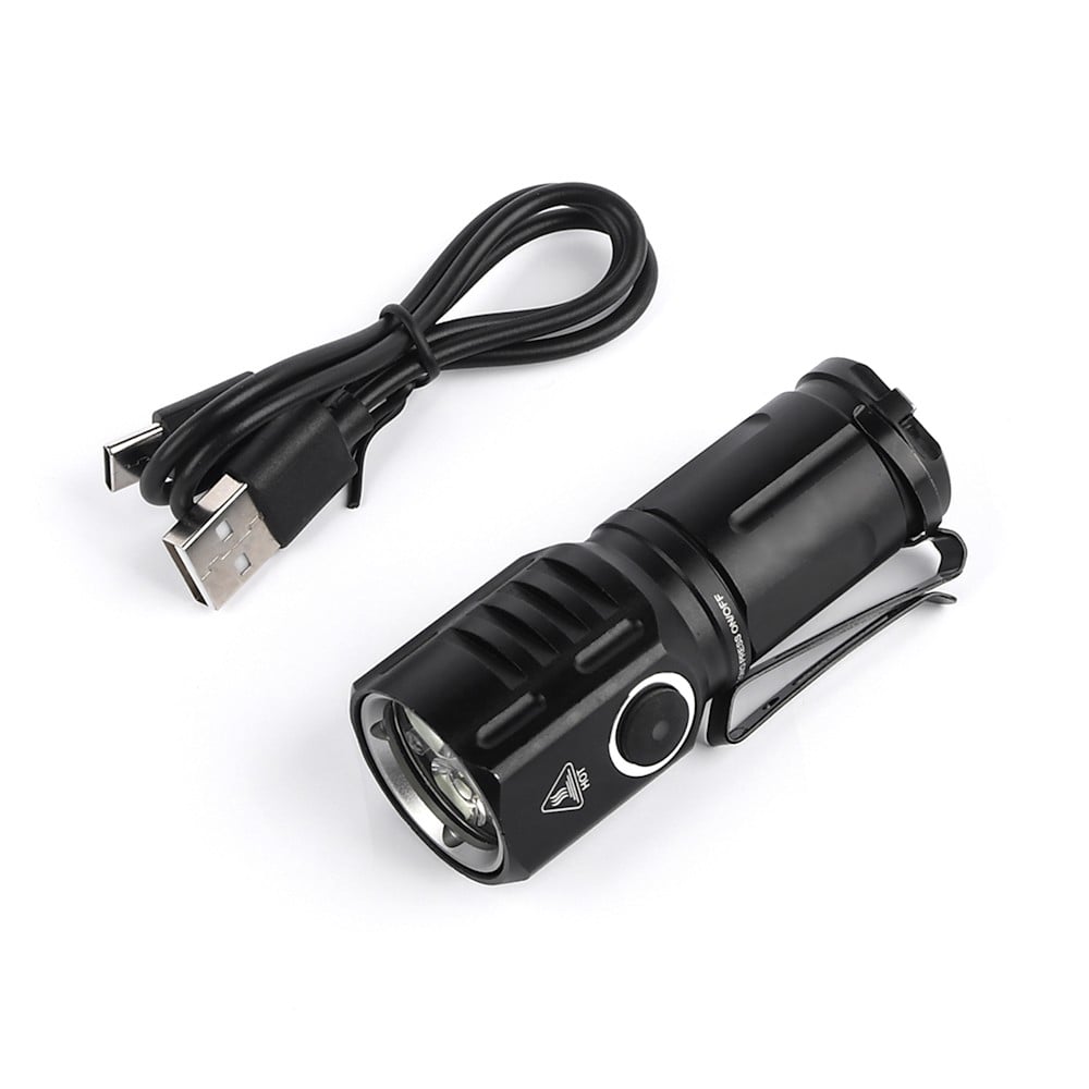 Mini Torcia LED Nera di WADSN