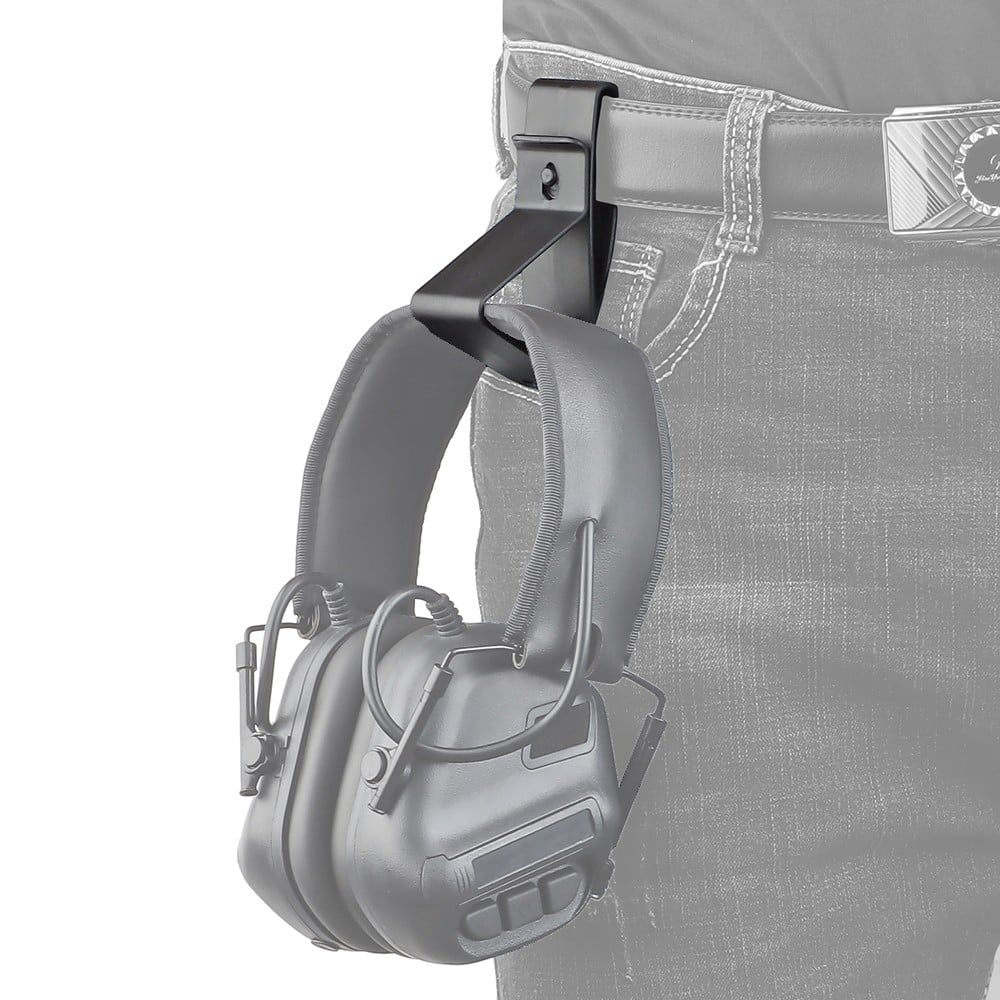 Porta Cuffie per Cintura Nero di WOSPORT