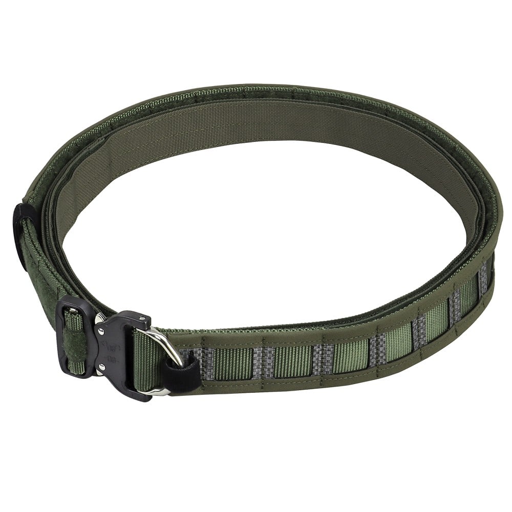 Cintura Tattica Combat Belt Ranger Green di WOSPORT