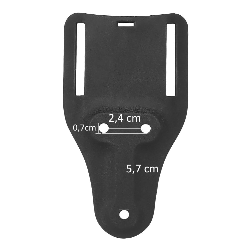 Adattatore Corto da Cintura per Fondine Quick Pull di WOSPORT