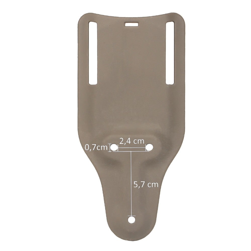 Adattatore Lungo da Cintura per Fondine Quick Pull di WOSPORT
