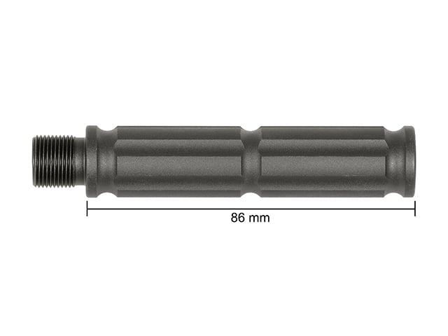 Estensione canna esterna 86 mm di SLONG AIRSOFT